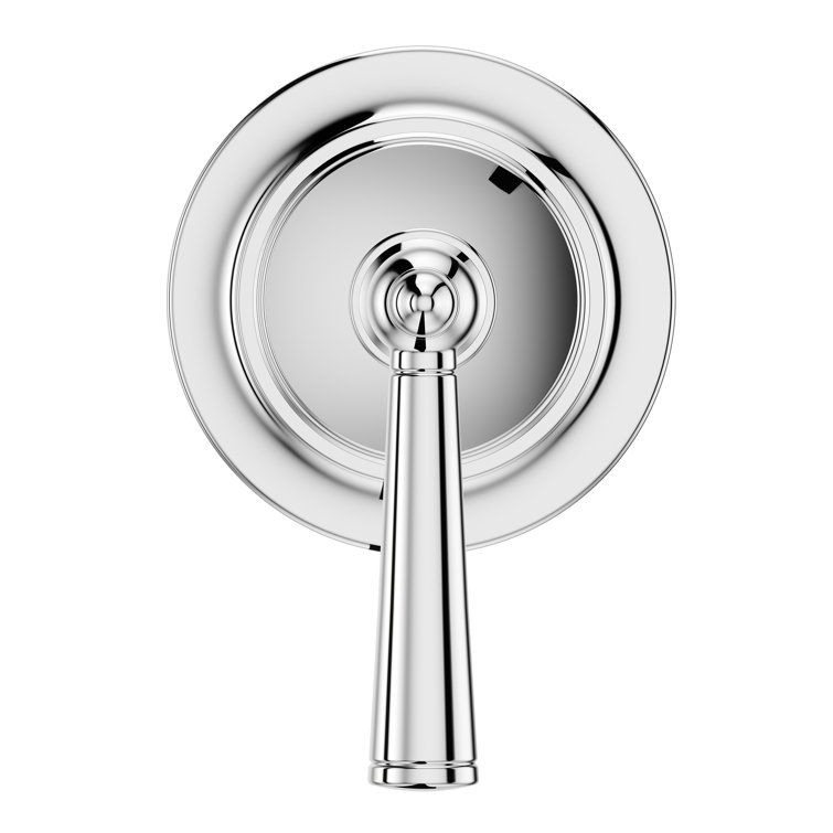 PFISTER Saxton Duschverkleidung – Poliertes Chrom, 3-Funktionen Duschkopf, ADA-konform